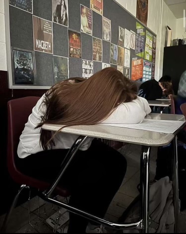 Some say students sleeping in class is no laughing, or posting, matter.