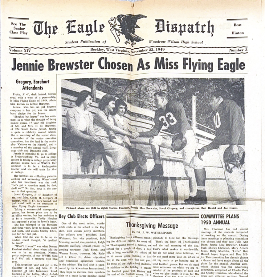 The Eagle Dispatch issue circa 1949.